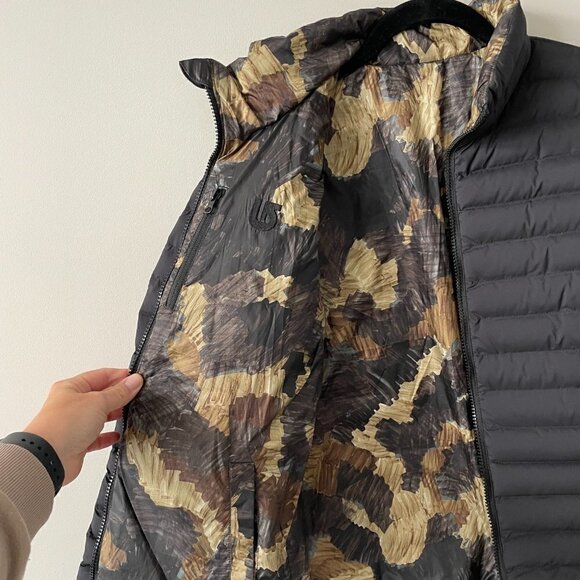 BURTON Puffer Jacket Full Zip Reversible Snowboard Black Medium - Picture 8 of 10